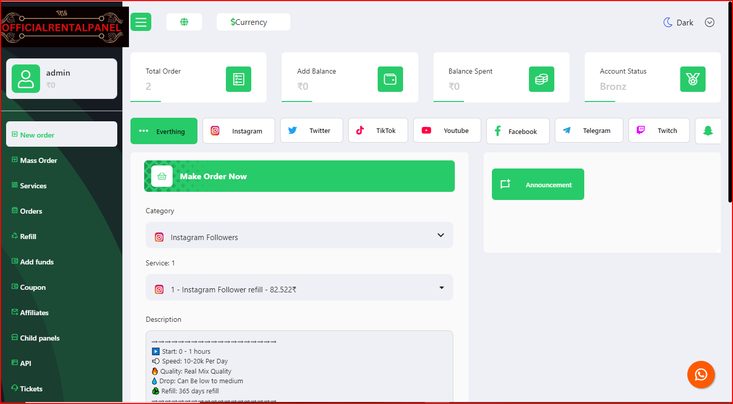 Amazing smm panel script - Image 2